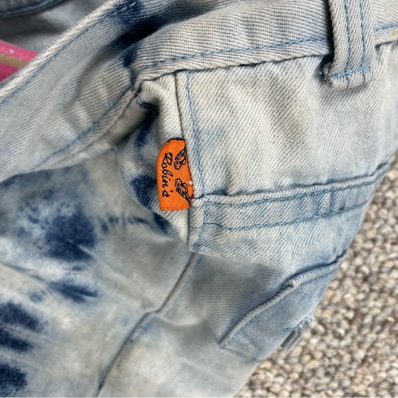 Robin’s Jeans Mens Studded VTG Jeans Blue Size 32x33 - Picture 7 of 8